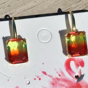 Watermelon tourmaline earrings Game of Thrones